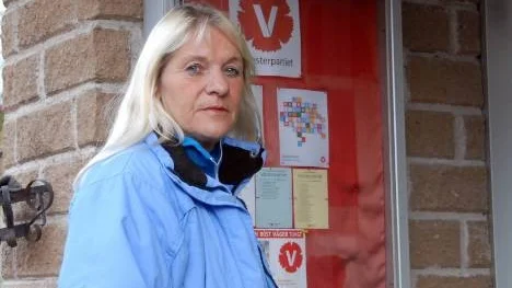 "Jag är djupt bedrövad över valresultatet", säger Elisabeth Bramfeldt (V).