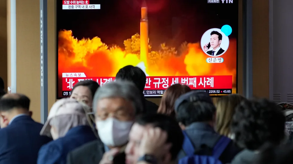 Sydkoreanska tv-sändningar under fredagsmorgonen.