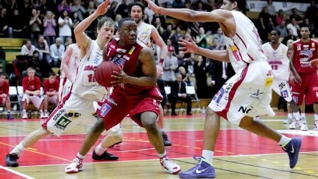 LFBasket-Sundsvall dragons, Rudy Mbemba, jakob Sigurdarson
Foto: Linda Wikström