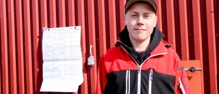 Han är vidare till final