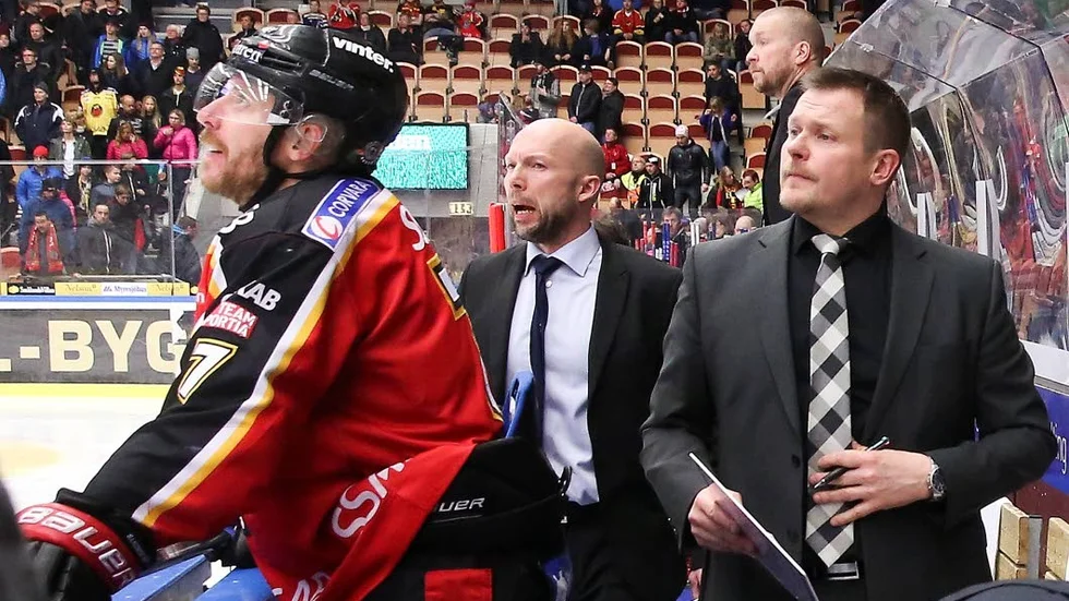 Viktig. Joakim Fagervall var en viktig del i att Christopher Mastomäki valde Luleå Hockey.