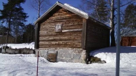 I vårsolens takdropp.