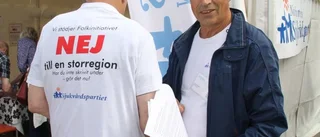 12 000 mot en storregion