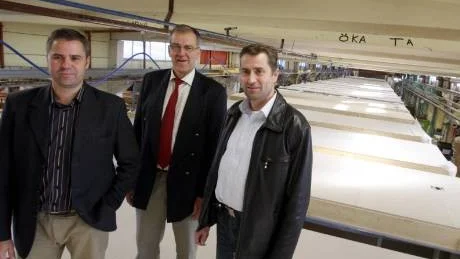 "Vi ser en stor potentiellt växande marknad i Norge och västra Sverige. Det är också anledningen till den nya husfabrikens placering", förklarar marknadsdirektör Kent Johansson. (Arkivbild)
