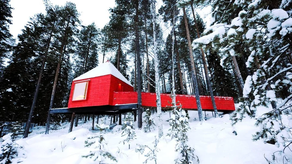 Naturnära. Threehotel i Harads visar vögen för en ökninga av  internationella turister i Boden som på sikt kan leda till boendebrist.