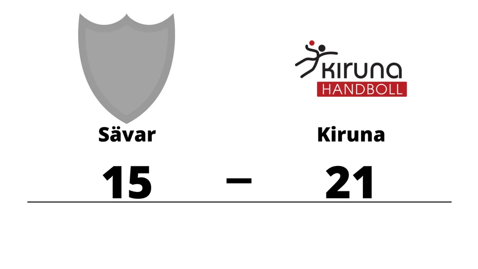 Sävar IK förlorade mot Kiruna HK