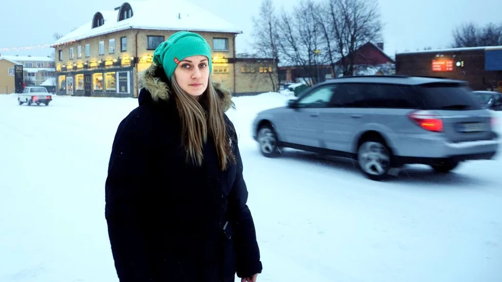 Sökte på skoj. Mia Lahti, 26, sökte jobbet som truckförare på skoj och fick det. I dag ångrar hon inte att hon tog chansen att jobba för Northland.