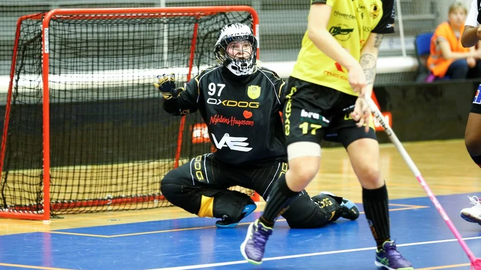 Tungt. Melina Harjuniemis Notviken hade ne tung match mot IKSU Ungdom.