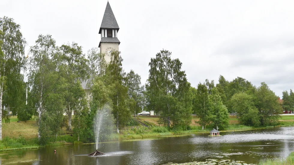 Kyrktjärn har varit park sedan 1920-talet.