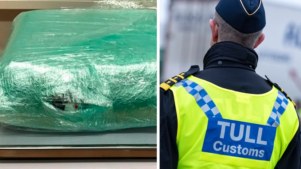 Det var tullen som hittade stora mängder narkotika på posten. Knarket kopplades till tre män, två i Norrköping och en i Finspång.
