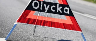 Bilförare omkom i krock med lastbil