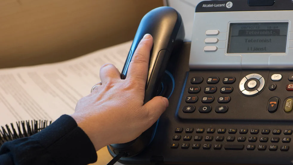 Nu fungerar telefonin som vanligt igen.