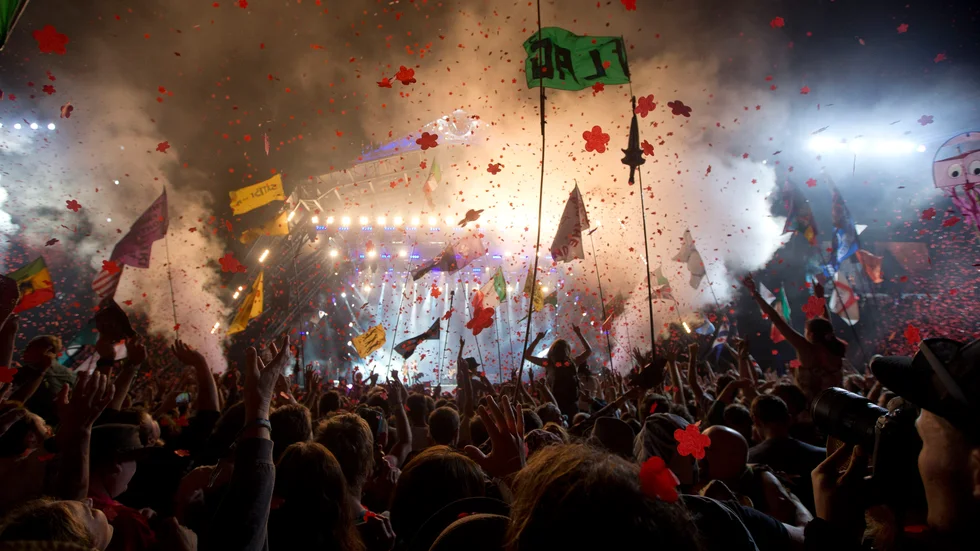 Glastonburyfestivalen ställs in för andra sommaren i rad. Arkivbild.