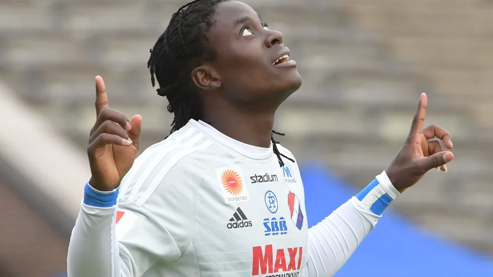 Tabitha Chawingas kinesiska klubb Jiangsu FC lägger ner. Arkivbild.