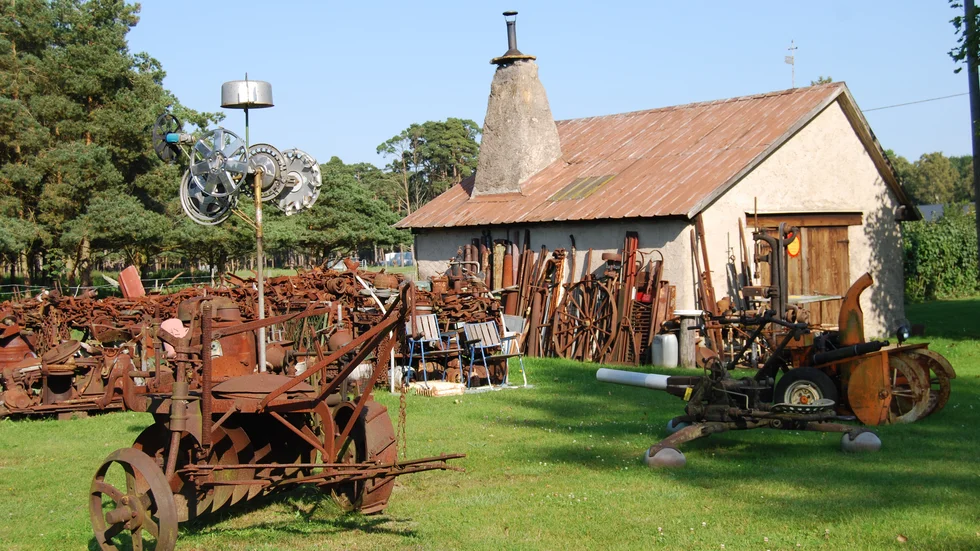 Vanges gårdsmuseum. 