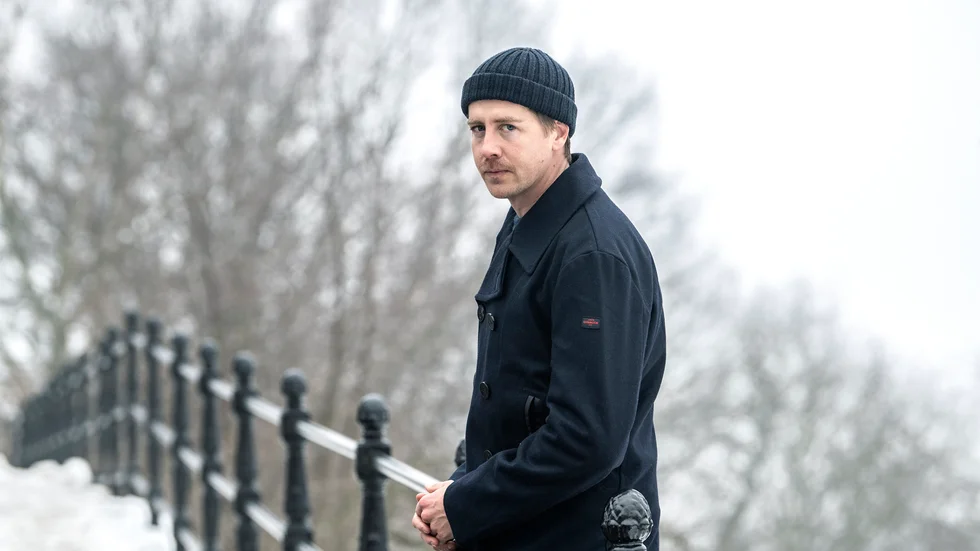 Pål Sverre Hagen spelar den snuskigt rike men mentalt instabile William i "Exit".
