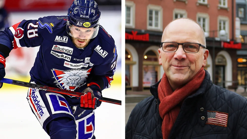 Hårdare coronarestriktioner – men LHC och övrig elitidrott får fortsätta. På bilderna: spelaren Jaakko Rissanen och ordföranden Roger Ekström.
