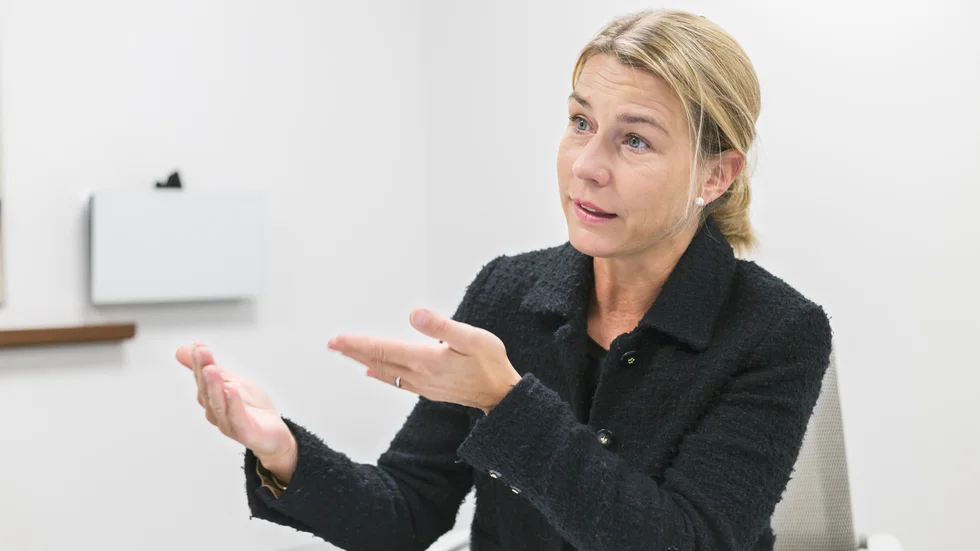 Lena Sellgren, chefsekonom på Business Sweden, säger att uppgången i EMI har överträffat förväntningarna - i ljuset av coronapandemin. Arkivbild.
