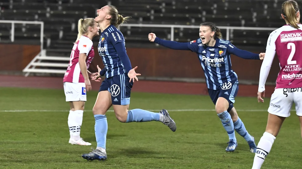 Det tog bara fyra minuter innan Djurgården hade tagit ledningen. 