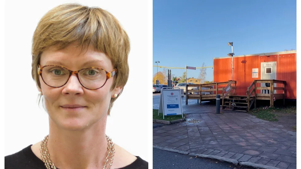 Under fredagen vårdas sex patienter med covid- 19 på LiM. Samtidigt har provtagningen för allmänheten tillfälligt stoppats.