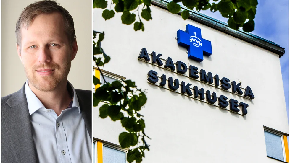 Björn-Owe Björk, regionråd (KD), vill att styrningen av Akademiska och landets övriga sjukhus ska flyttas från regionerna till nationell nivå.