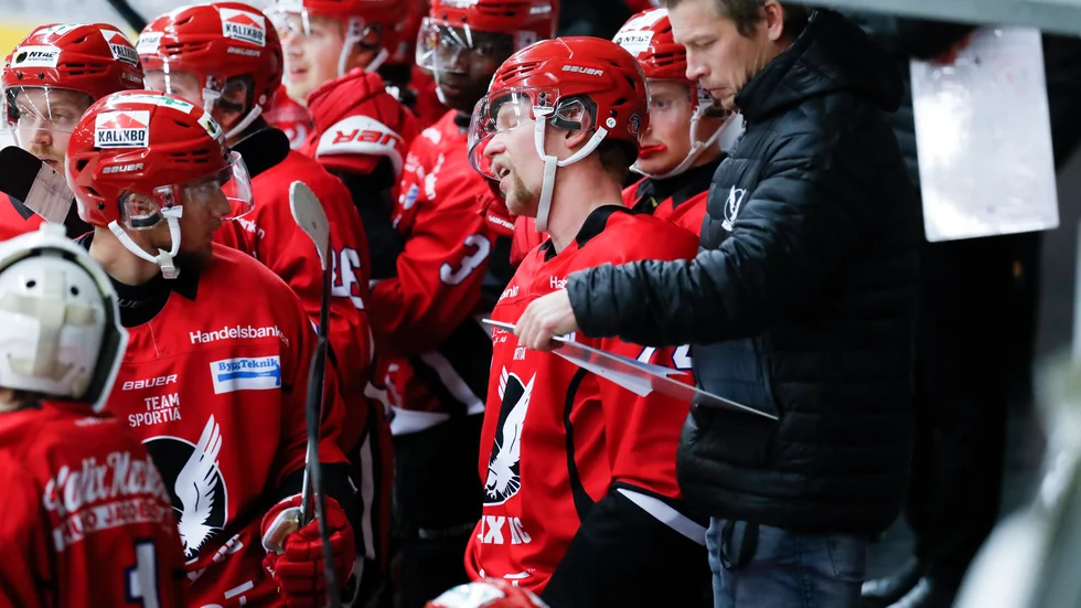 Kalix Hockeys Casper Dyrssen fick ett dråpligt matchstraff.