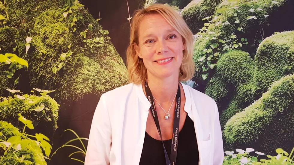 Anna Öhrner, projektansvarig för LitterArt som i år går av stapeln den 13 oktober. Arkivbild.