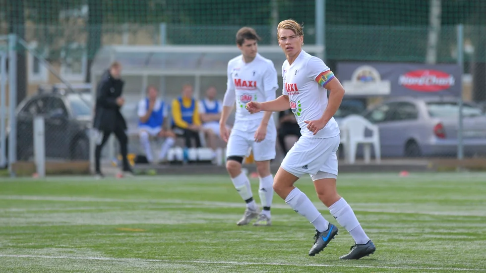 Den tidigare Kiruna FF-spelaren såg till att Sandvik höll sig kvar i division två. 