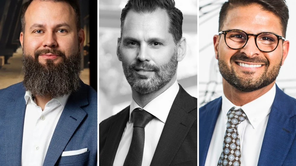 Anderas Lindqvist, Svensk Fastighetsförmedling, Peter Jakobsson, Länsförsäkringar Fastighetsförmedling och Tim Abrizeh, Fastighetsbyrån.