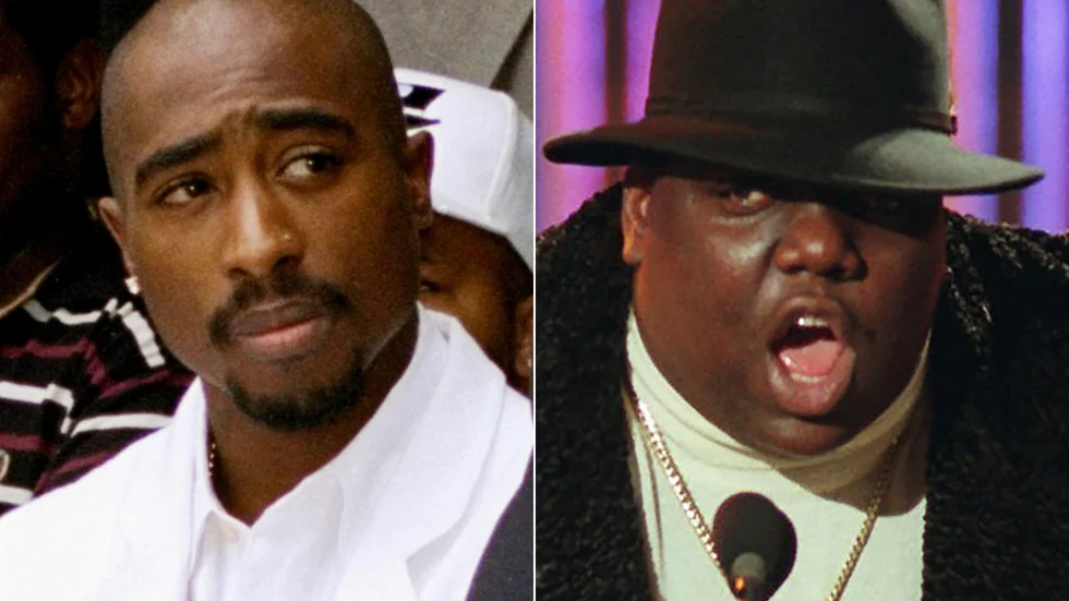 Tupac Shakurs och Notorious BIG:s ägodelar auktioneras ut. Arkivbild.