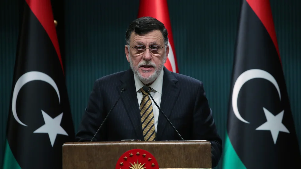Premiärminister Fayez al-Sarraj, som leder den internationellt erkända regeringen (GNA) i Libyen, har kritiserats alltmer av det libyska folket den senaste tiden. Arkivbild.