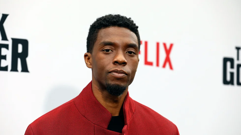 Chadwick Boseman (1976–2020) har nominerats i kategorierna bästa manliga huvudroll ("Ma Rainey's black bottom") och bästa manliga biroll ("Da 5 bloods"). Arkivbild.