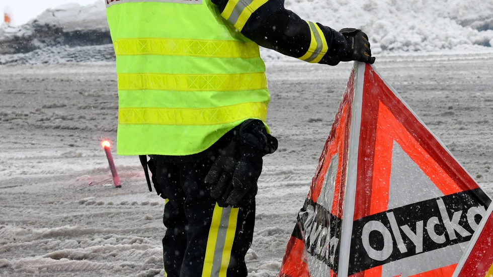 En trafikolycka har inträffat på E45.