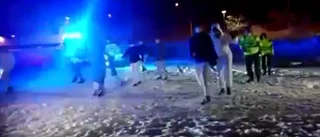 Varmt omhändertagande med iskalla dansare