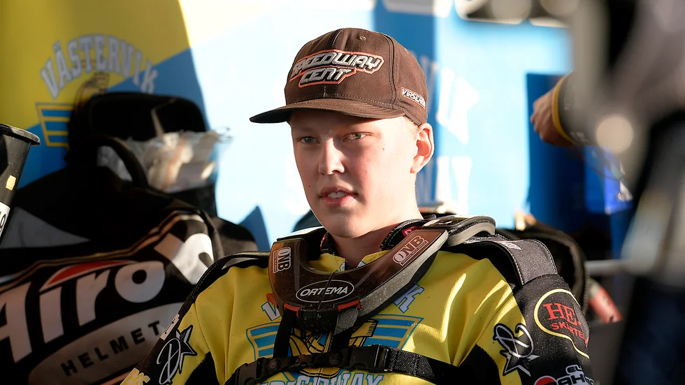 Noel Wahlqvist ingick det svenska laget som deltog i par-EM för U 19.