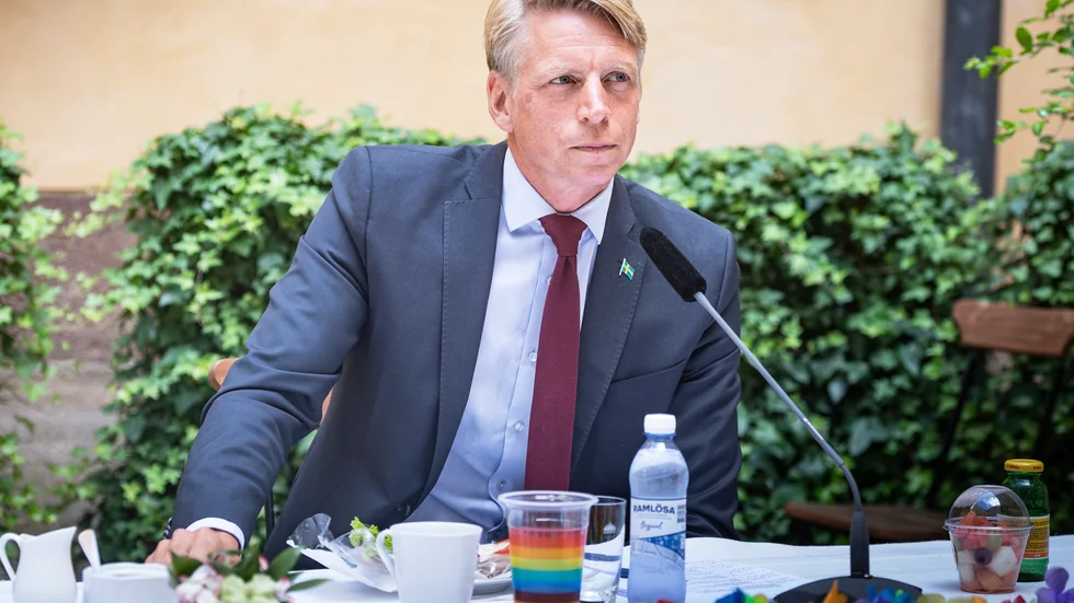 Finansmarknadsminister Per Bolund (MP).