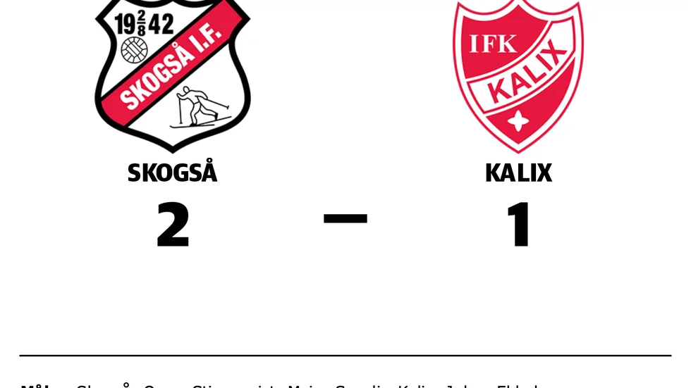 Skogså IF vann mot IFK Kalix