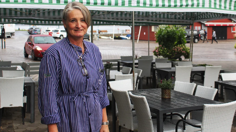 Malin Holmbom på Våran krog säger att deras äldre gäster gärna vill sitta utomhus.