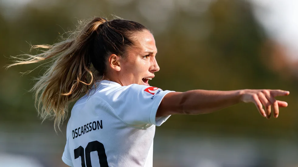 Anna Oscarsson och hennes Eskilstuna United förlorade med uddamålet – igen. 