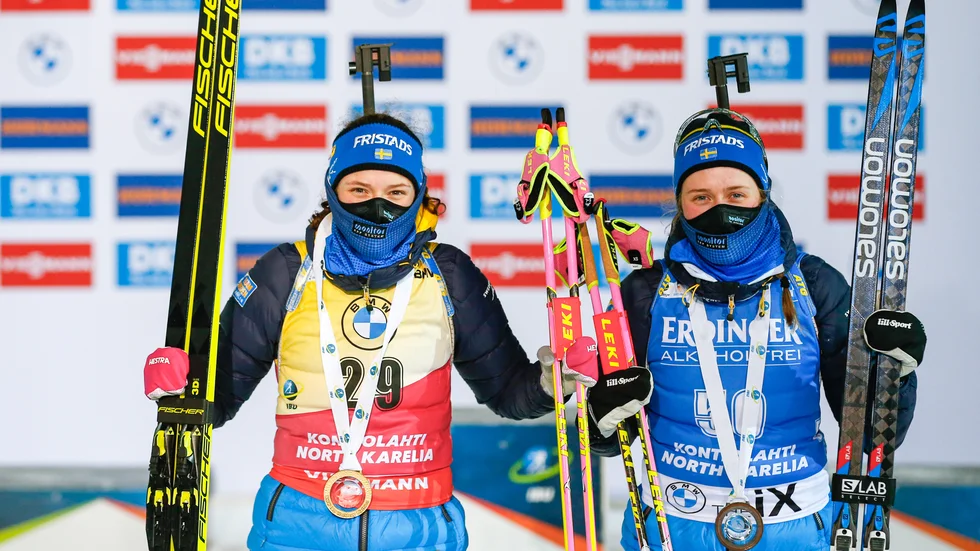 Hanna Öberg och Elvira Öberg.