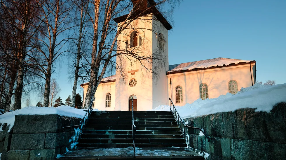 Överluleå kyrka i Boden.