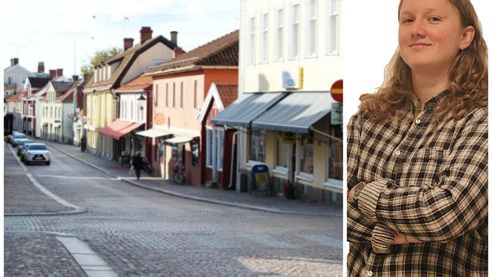 Sofie Olsson tog den långa vägen från norra delen av Västerviks kommun till Vimmerby.
