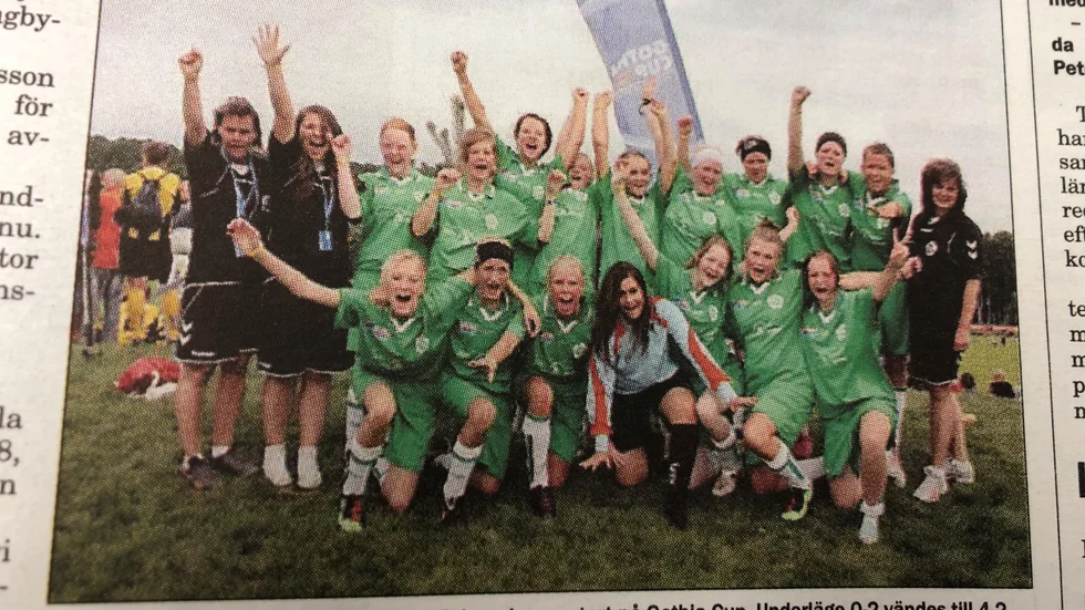 Rosenfors IK vann mot BK Häcken i Gothia Cup. 