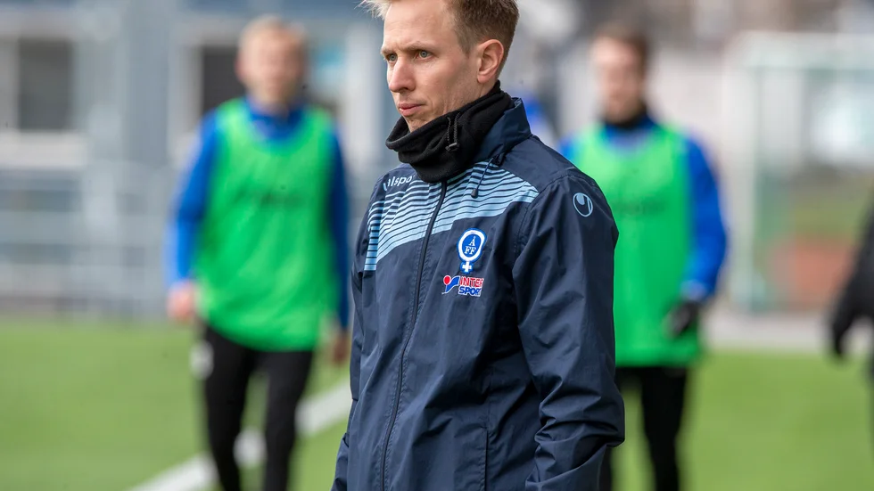 Jesper Ny, ÅFF-tränare.