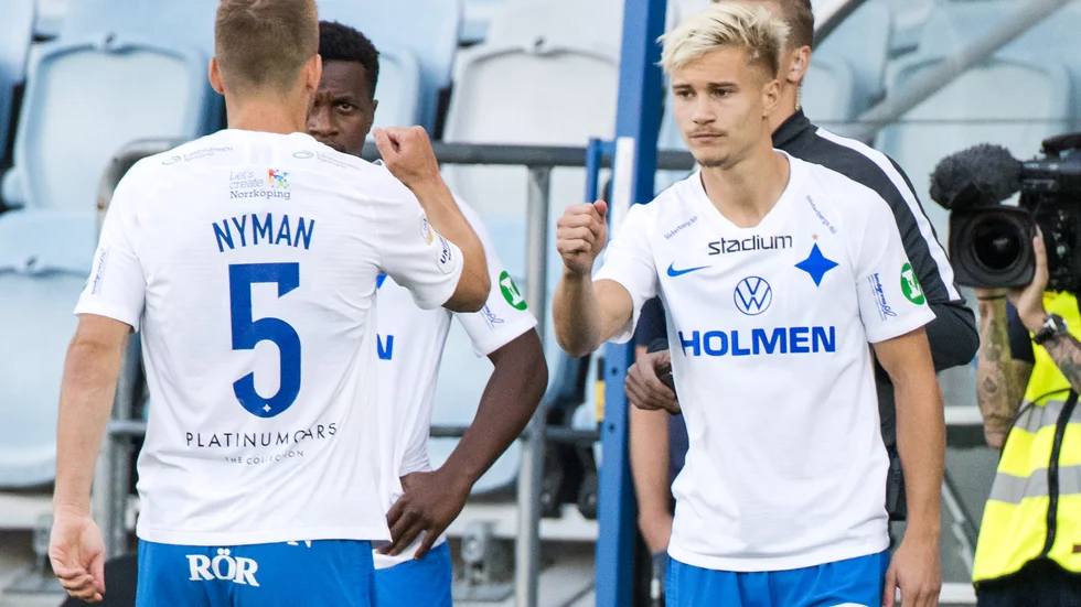 Nyköpingsfostrade Pontus Almqvist har fått göra nio inhopp för IFK Norrköping den här säsongen i allsvenskan.