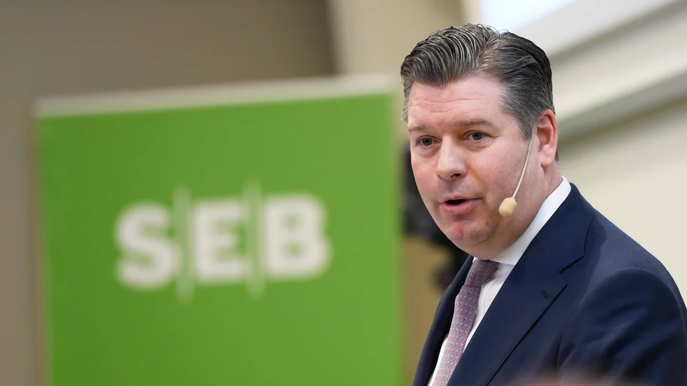 SEB:s vd Johan Torgeby. Arkivbild.
