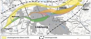 Fem förslag – här kan Ostlänken dras i Linköping
