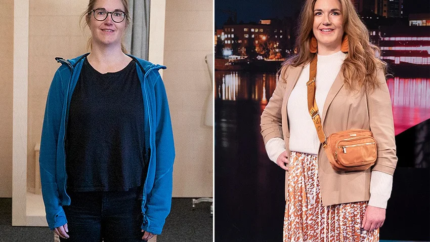 Jonna Lundgren kommer fortsätta gillar sin nya stil med varma färger.