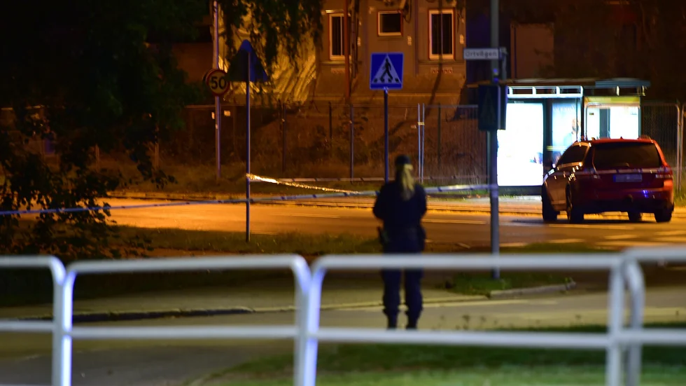Mordet skedde vid en busshållplats i Nyköping den 17 september.