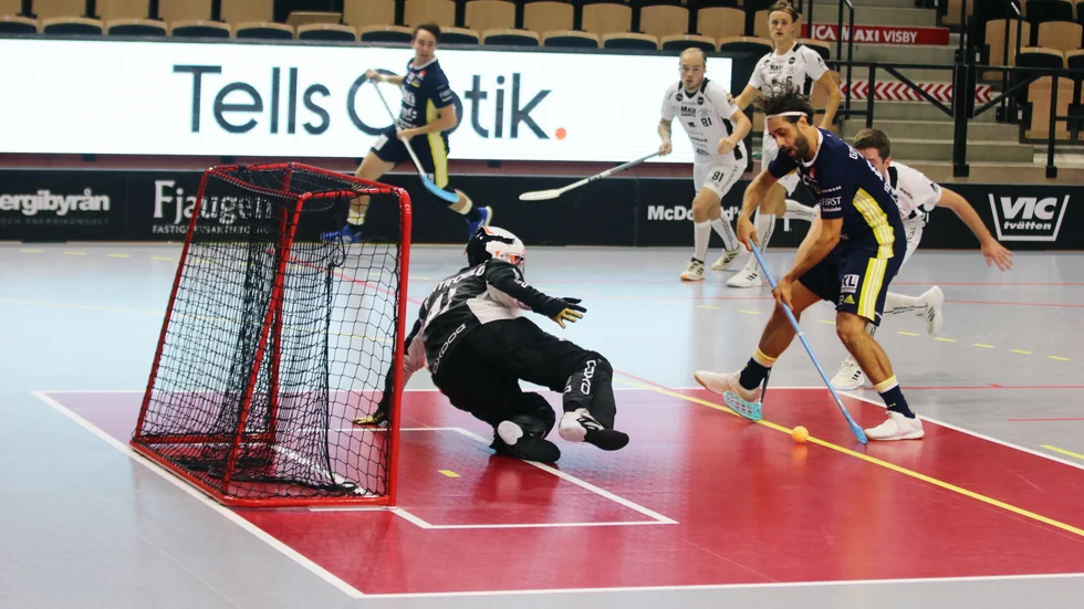  Daniel Gonzalez Palm och Visby IBK vann utan att glänsa mot Hudik/Björkberg.